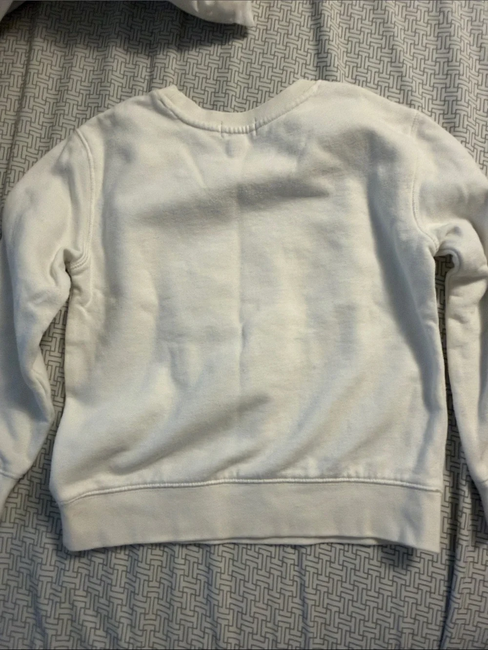 Ralph Lauren White Sweatshirt with Multicolor Polo Bear Graphic boys size 7